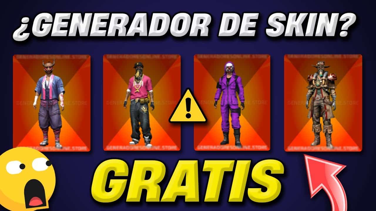 Miniatura del vídeo: ¿GENERADOR DE SKINS DE FREE FIRE? 😱 *NUEVO ENGAÑO*⚠ [ALERTA] ⚠